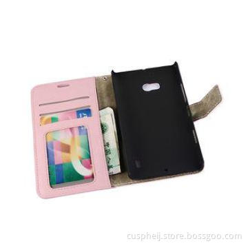 Lumia 930 Crazy Horse PU Leather Mobile Phone Case Stand Fu
